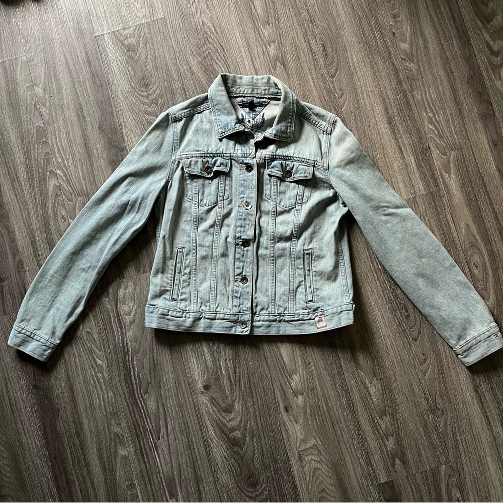 Tommy Hilfiger Light Blue Denim Jean Jacket